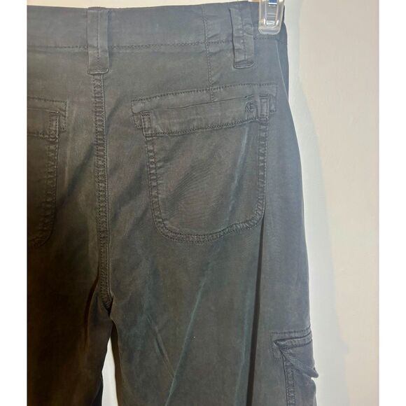 American Eagle Cargo Pants Women’s 0 Regular Black Stretch Utility Pockets AE - Picture 6 of 6